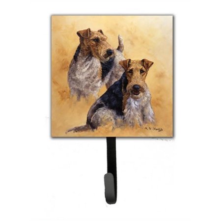 MICASA Fox Terriers by Michael Herring Leash or Key Holder MI254163